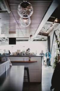 A coffee shop window